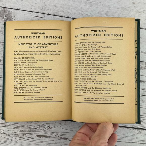 Vtg Red Ryder and the Adventure at Chimney Rock by Fred Harman, Copyright 1946 - Picture 12 of 14